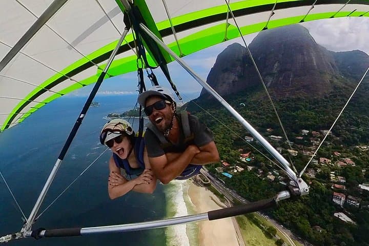 Tandem Paragliding & Hang Gliding Over São Conrado — Pedra Bonita Flights in Rio photo 4