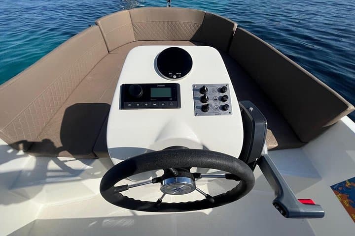Rent a License-Free Boat in Sant Antoni, Ibiza — Explore Coves & Sunset Cruises photo 3