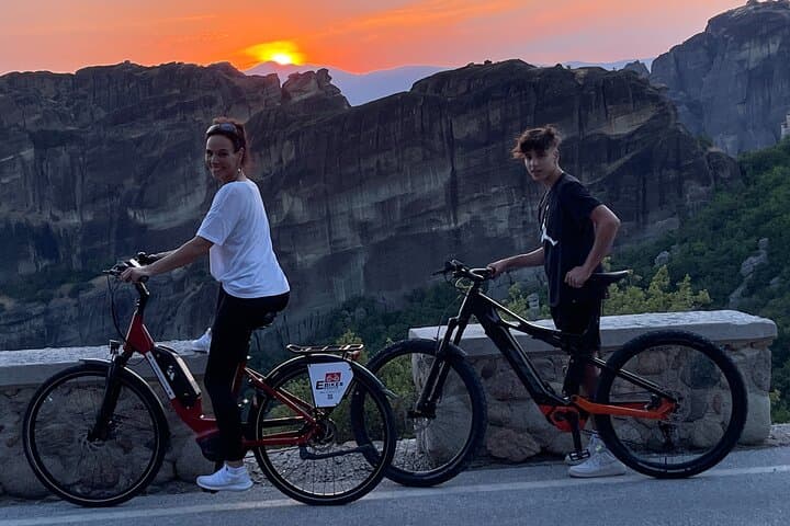 Sunset Meteora E-Bike Tour — Ride to Sunset Theater & Byzantine Sites photo 2