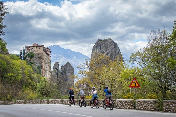 Sunset Meteora E-Bike Tour — Ride to Sunset Theater & Byzantine Sites photo 5