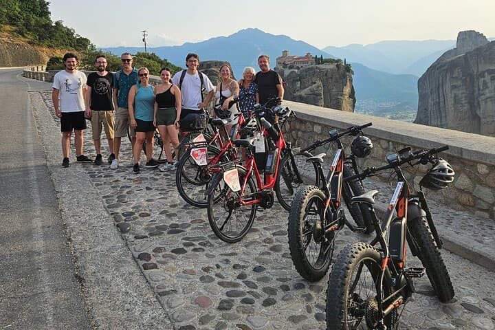 Sunset Meteora E-Bike Tour — Ride to Sunset Theater & Byzantine Sites photo 3