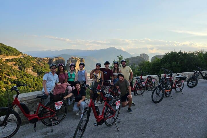 Sunset Meteora E-Bike Tour — Ride to Sunset Theater & Byzantine Sites photo 6