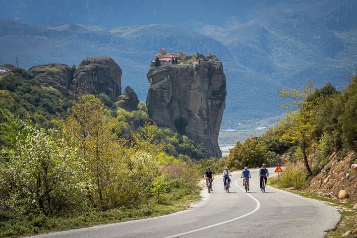 Sunset Meteora E-Bike Tour — Ride to Sunset Theater & Byzantine Sites photo 4