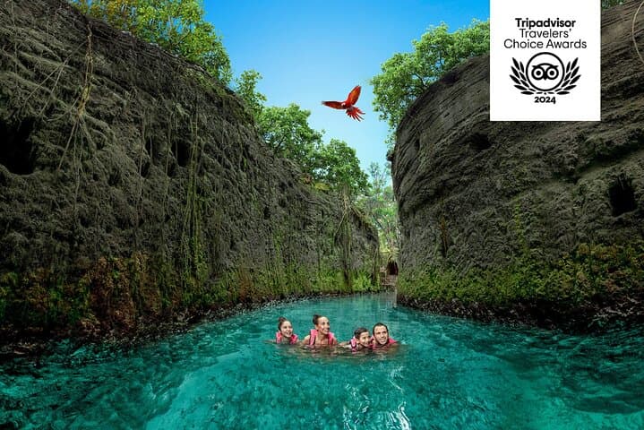 Xcaret Park Full-Day Eco-Cultural Adventure with Underground Rivers & Night Spectacle photo 1