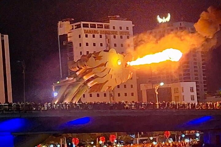 Da Nang Han River Night Cruise: Dragon Bridge Lights & Cham Pa Dance photo 5