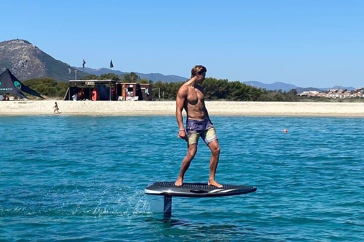 Learn to E-Foil in Sardinia: 1-Hour Private Course in Posada