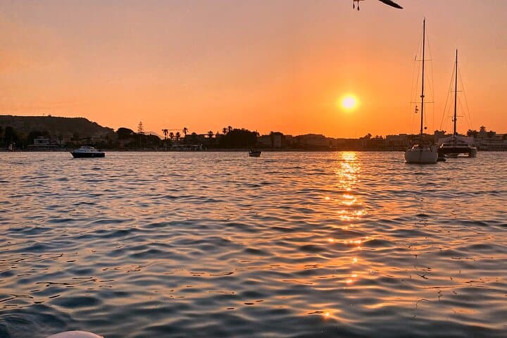 Cagliari Sunset Aperitif Boat Cruise with Prosecco and Swim photo 2