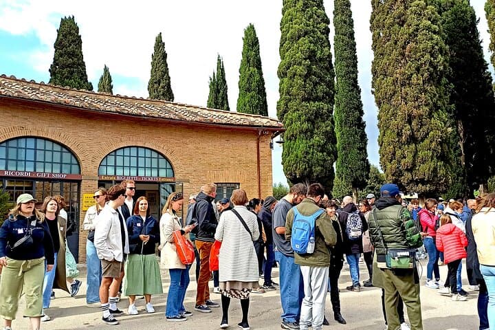 Appian Way Catacombs Guided Tour from the Colosseum — Golf Cart Shuttle & Skip‑the‑Line photo 5
