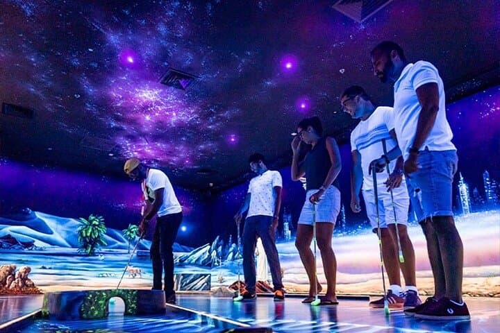 Dubai 3D Blacklight Minigolf at JBR Marina — Neon Mini Golf Experience photo 2