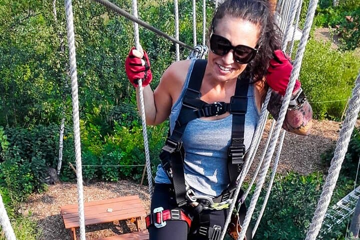 Zipline and Climb Overlooking Lake Superior — North Shore Forest Adventure photo 3