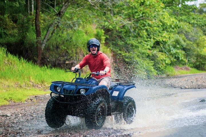 Full-Day Vista Los Suenos Tri-Combo: Zipline, ATV & Waterfall Horseback Ride from Jaco photo 2