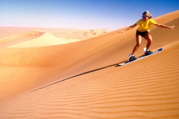 Dubai Evening Desert Safari: Dune Bashing, BBQ Buffet & Live Shows photo 3
