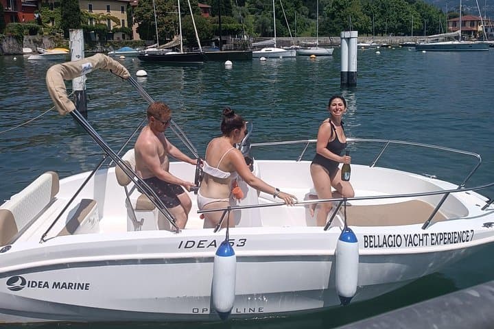Self-Drive Boat Rental on Lake Como: Captain Your Own 40HP Day Cruise photo 3