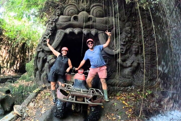 Ubud ATV Adventure: Waterfall, Rice Field & Barong Cave Quad Ride