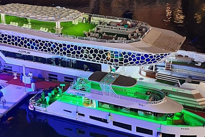 Sunset Dinner Cruise on Dubai’s Lotus Mega Yacht — Marina to Palm Views photo 3