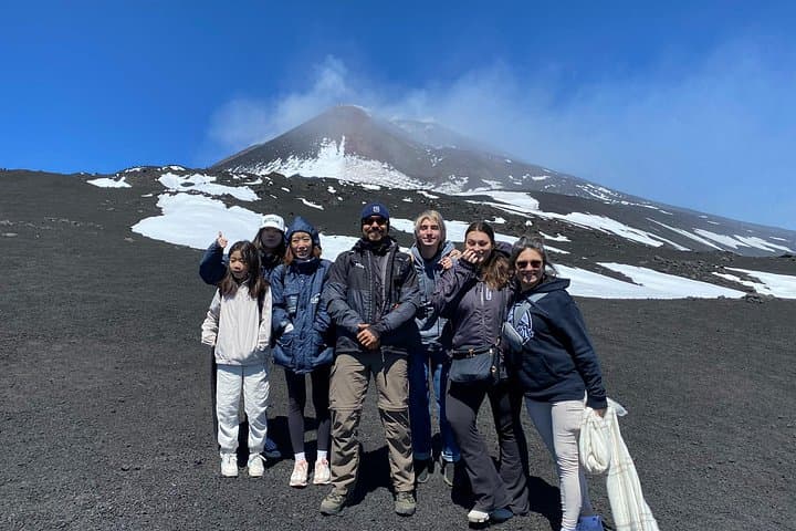 Private Etna Hiking Tour from Rifugio Sapienza: Lava Flows, Cave Exploration & Wine Tasting photo 2