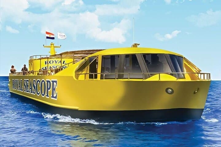 Hurghada Royal Submarine Cruise with Snorkel Stop: Red Sea Reef Viewing from Below photo 2
