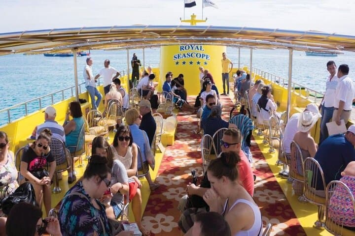 Hurghada Royal Submarine Cruise with Snorkel Stop: Red Sea Reef Viewing from Below photo 6