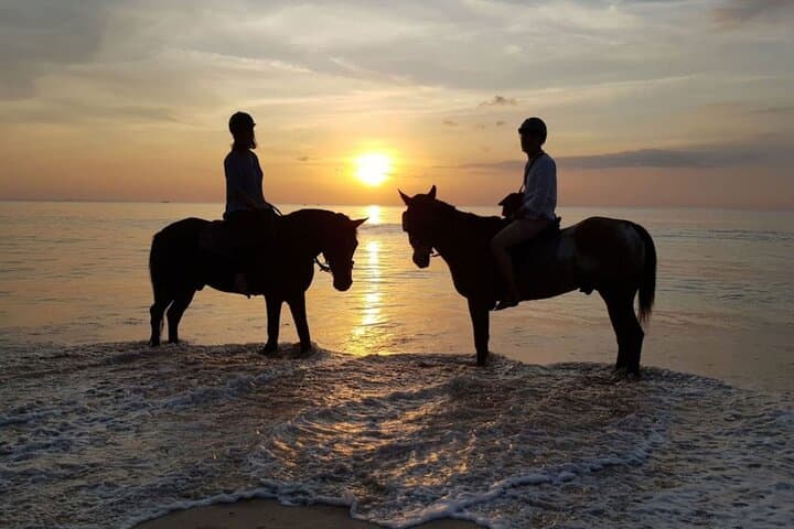 Sunset Horseback Ride on Nai Yang Beach, Phuket — Evening Beach Equestrian Tour photo 2