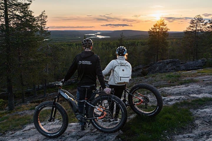 Midnight Sun E‑Fatbike Tour in Rovaniemi: Sunset Rides & Arctic Evenings photo 4