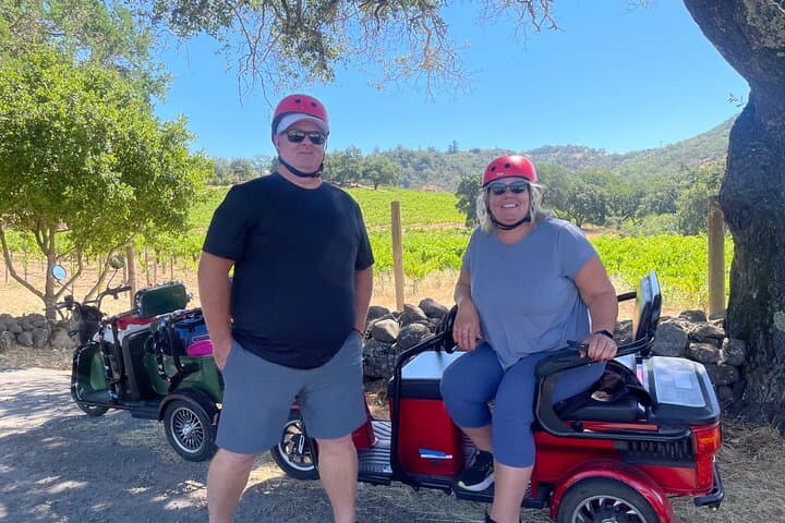 Sonoma Trike and Hike: 3-Hour Electric Trike Tour Through Wine Country photo 2