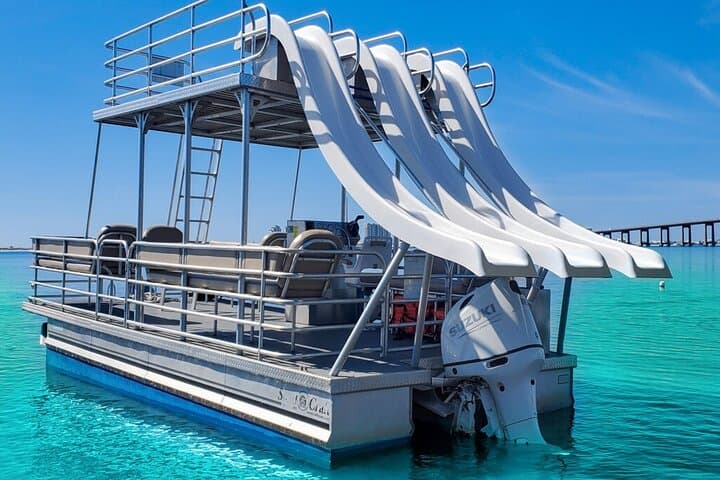 Percy Priest Party Boat: Double‑Decker Triple‑Slide Charter on Nashville’s Lake photo 2