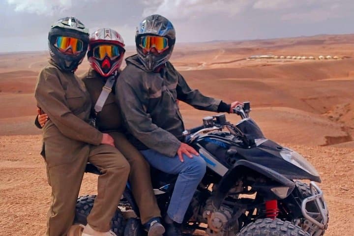 Agafay Desert Quad Tour with Lunch and Pool — Half-Day ATV Adventure from Marrakech photo 6