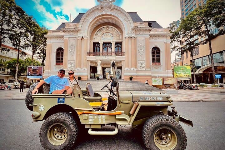 Ride an American Army Jeep Through Ho Chi Minh City's Historic Heart photo 5