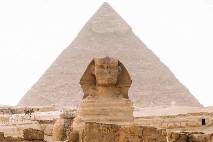 Great Pyramids & National Museum of Egyptian Civilization: Guided Day Tour from Cairo