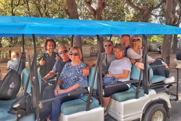 Rome by Golf Cart: Private 3-Hour City Tour with Gelato or Wine