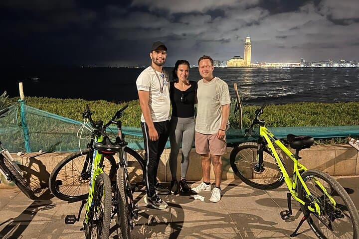 Guided Cycling Adventure in Casablanca: Hassan II to La Corniche photo 3