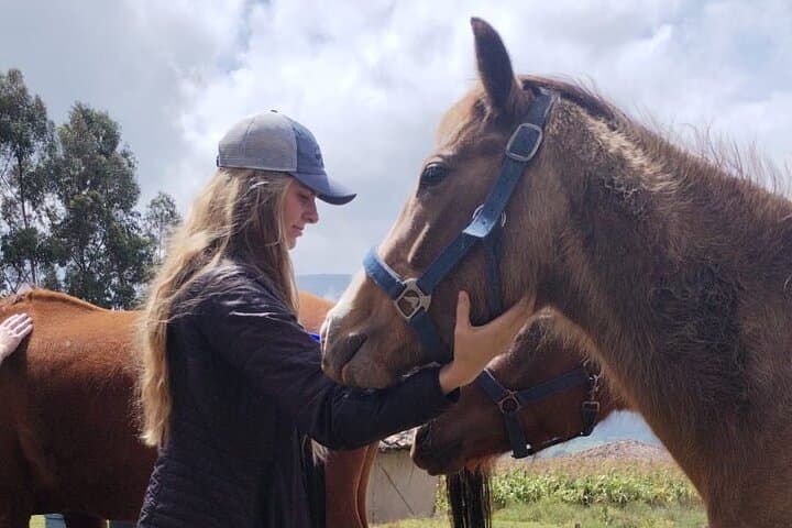 Private Horseback Riding Tour at La Finca La Ilusión near Otavalo