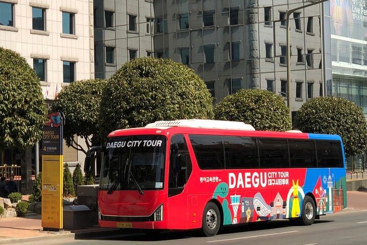 Daegu Hop-On Hop-Off Bus Tour — One-Day Sightseeing Ticket for Main City Sights