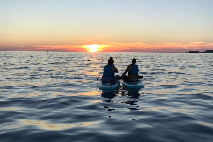 Sunset Stand-Up Paddle and Snorkel Along Ibiza’s Western Cliffs photo 3
