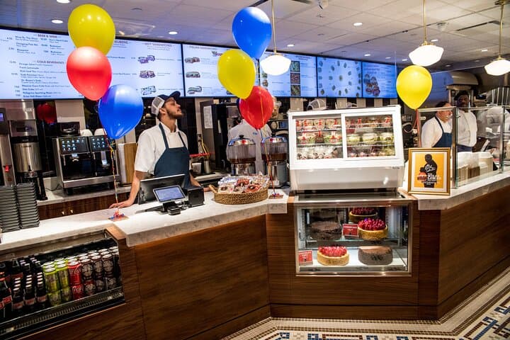 Start Your Day in Times Square — Breakfast at USA Brooklyn Deli