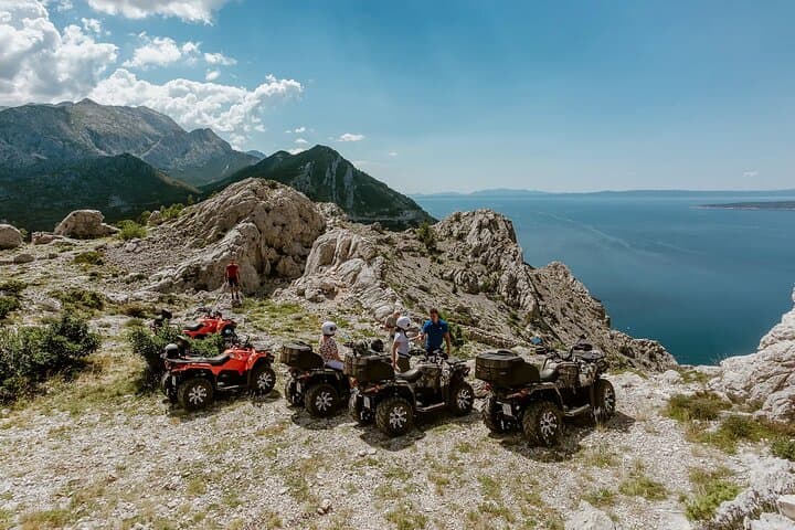 Omiš Quad Safari: 65 km Coast-to-Mountains ATV Adventure to Hidden Waterfalls photo 2