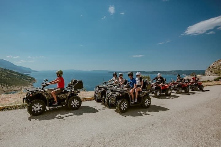 Omiš Quad Safari: 65 km Coast-to-Mountains ATV Adventure to Hidden Waterfalls photo 5