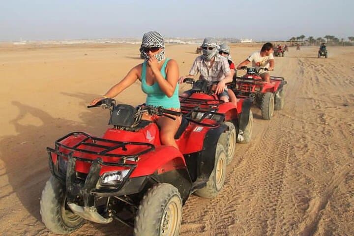 Hurghada Desert Quad and Bedouin Camel Experience — 3-Hour Quad Tour with Camel Ride photo 4
