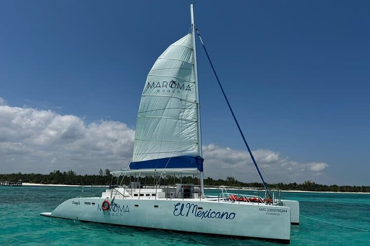 Catamaran Cruise & Guided Snorkel at Maroma Beach — Riviera Maya Coral Reefs photo 4