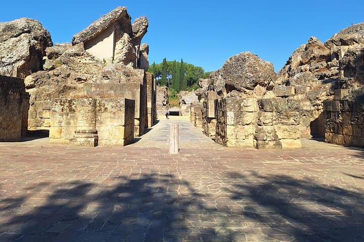 Explore Italica: Hadrian’s City, Amphitheatre & Mosaic Domus Guided Tour photo 3