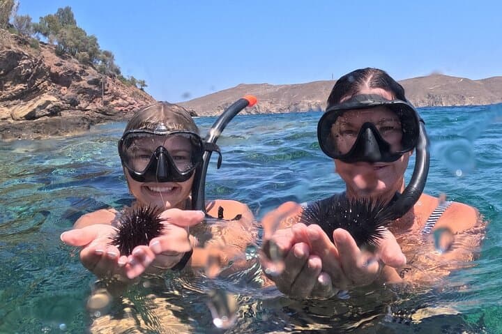 Panormos Bay Snorkel: Private 1-Hour Guided Aegean Adventure with GoPro Photos photo 1