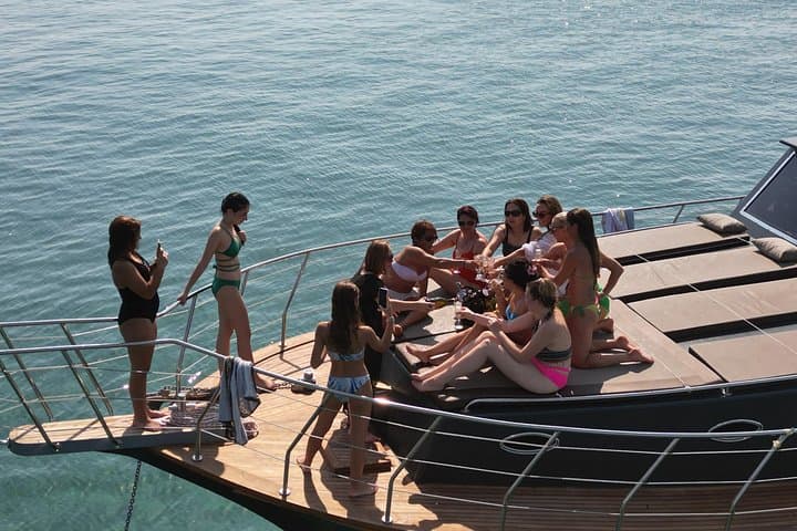 Private Boat Tour in Side — Manavgat River Swim, Coastal Lunch & Ancient Ruins photo 3
