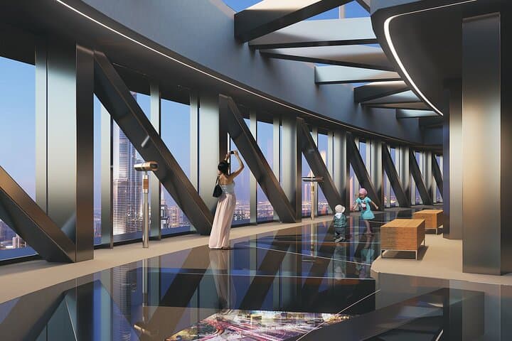 Sky Views Observatory Dubai: Glass Slide and 52nd-Floor Panorama photo 3