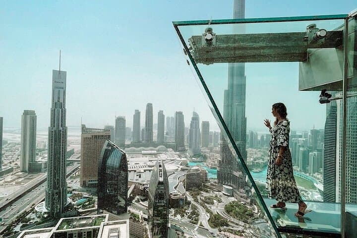Sky Views Observatory Dubai: Glass Slide and 52nd-Floor Panorama photo 5