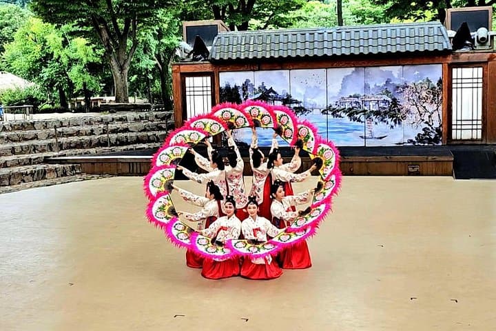 Timeless Fusion: Korean Folk Village, Suwon Hwaseong Fortress & Starfield Library