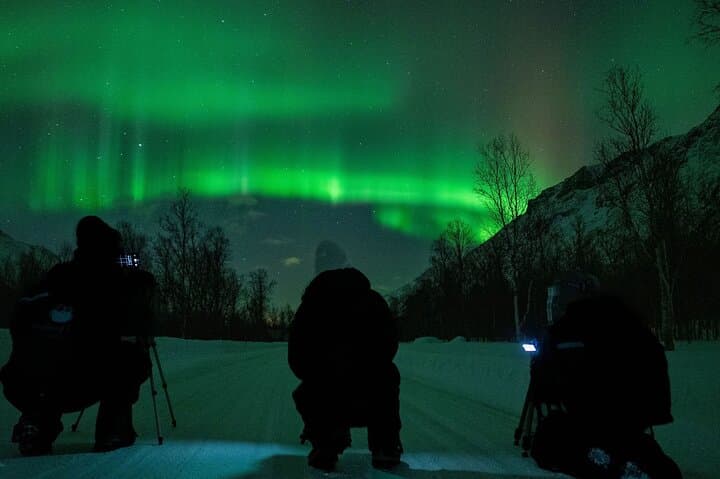 Tromsø Express Aurora Hunt: Fast Northern Lights Chase Near Tromsø