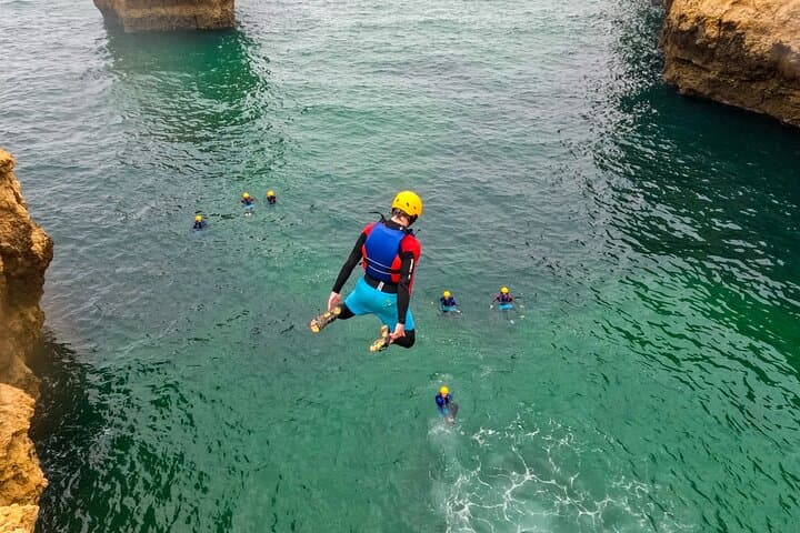 Coasteering and Cliff Jumping at São Rafael Beach — Albufeira Coastal Adventure photo 3