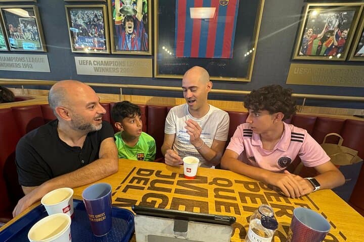 Inside Messi's Story: Private Session with His Biographer at Barça Café