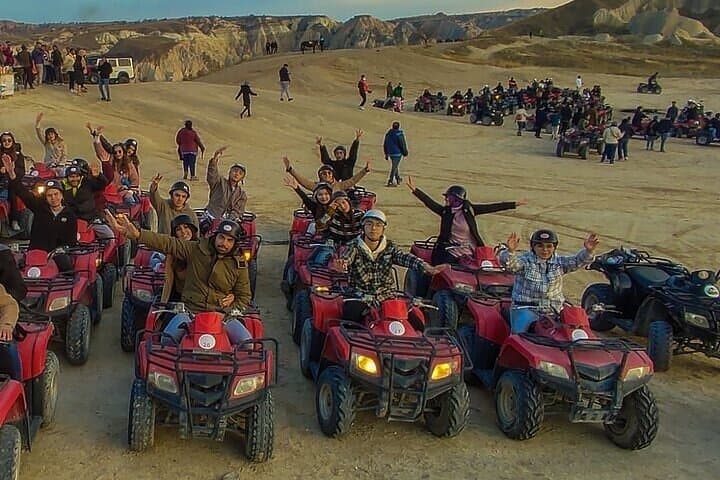 Sunset ATV Tour Through Cappadocia's Rose, Love & Kızılçukur Valleys photo 2