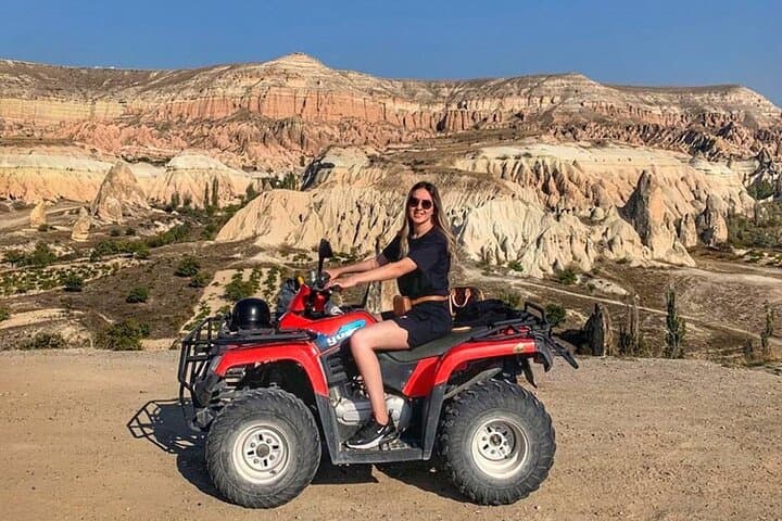 Sunset ATV Tour Through Cappadocia's Rose, Love & Kızılçukur Valleys photo 4